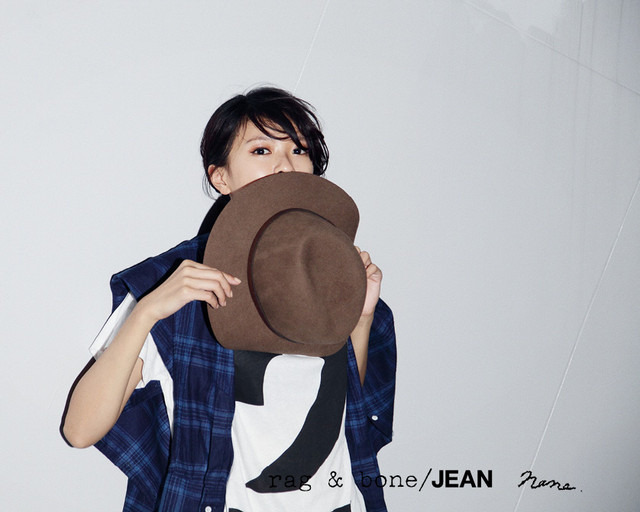 「rag ＆ bone / JEAN」広告に日本人で初めて起用された榮倉奈々