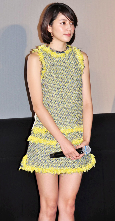 長澤まさみさん／『潔く柔く きよくやわく』 in 第26回東京国際映画祭