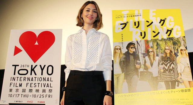 ソフィア・コッポラ（監督）／『ブリングリング』舞台挨拶 in 第26回東京国際映画祭