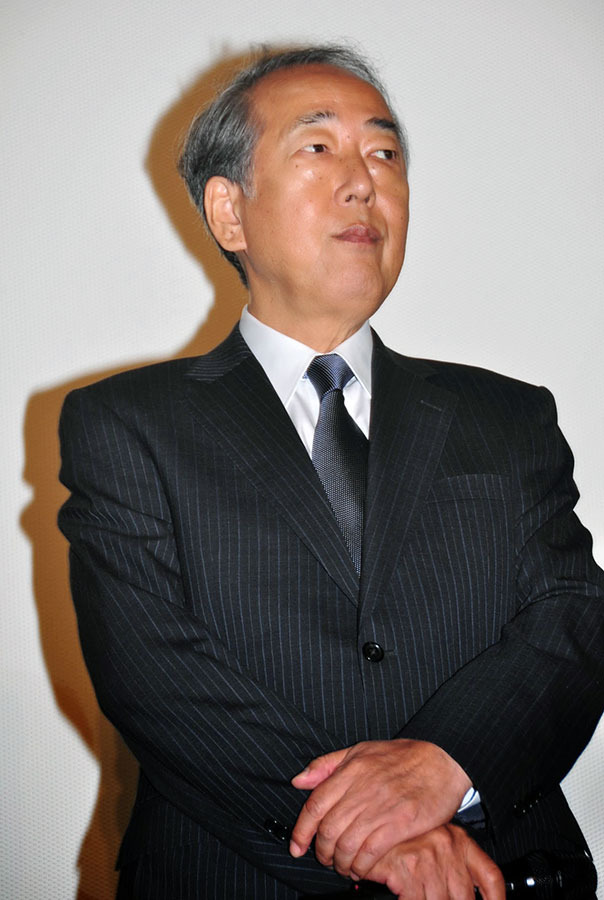 岸部一徳／『人類資金』初日舞台挨拶