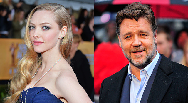 アマンダ・セイフライド＆ラッセル・クロウ-(C) Getty Images