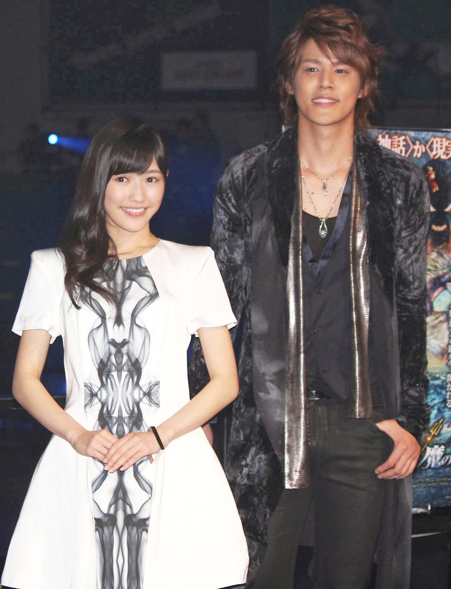 『パーシー・ジャクソンとオリンポスの神々：魔の海』ジャパン・プレミア（渡辺麻友＆宮野真守）