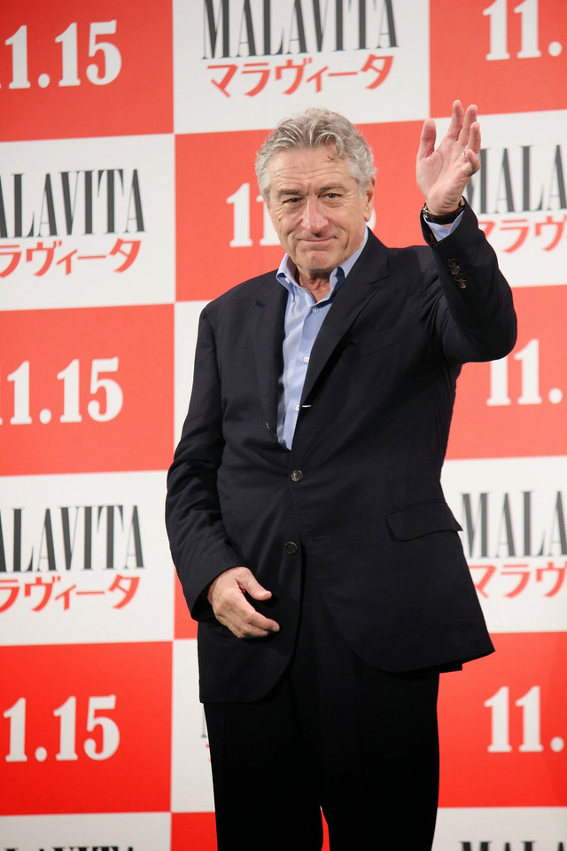 ロバート・デ・ニーロ／『マラヴィータ』舞台挨拶 in 第26回東京国際映画祭