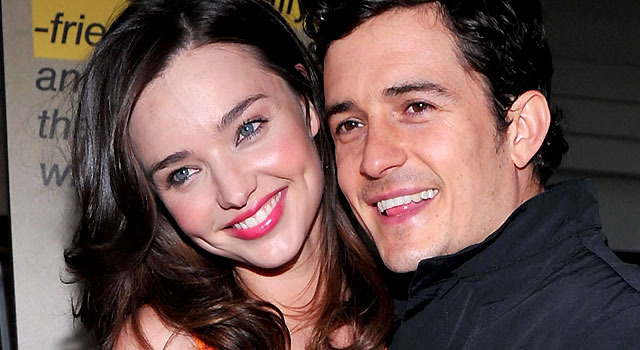 ミランダ・カー＆オーランド・ブルーム -(C) Getty Images