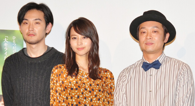 松田龍平＆堀北真希＆吉田恵輔監督／『麦子さんと』舞台挨拶