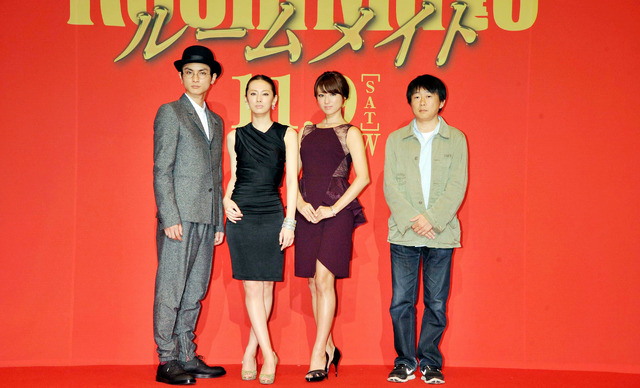 『ルームメイト』完成披露試写会（高良健吾＆北川景子＆深田恭子＆古澤健監督）