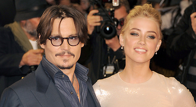 ジョニー・デップ＆アンバー・ハード -(C) Getty Images