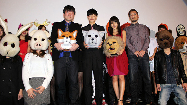 有村架純＆瀬戸康史＆佐藤二朗＆古波津陽（監督）／『JUDGE／ジャッジ』ハロウィンプレミア