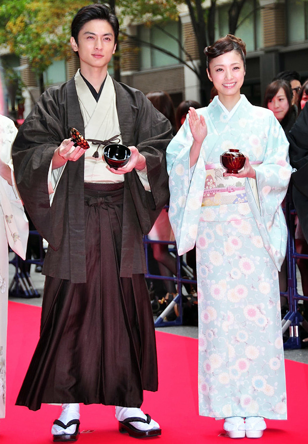 上戸彩＆高良健吾／『武士の献立』 in 「ジャパンフードフェスタ」