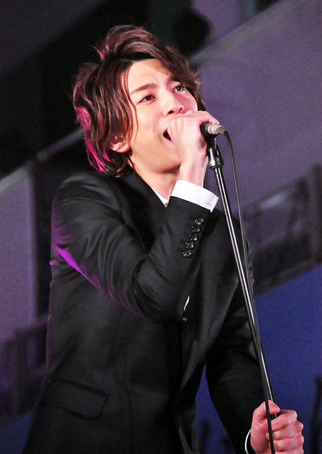 三浦翔平／クリスマス・イルミネ－ション点灯式 in ダイバーシティ東京