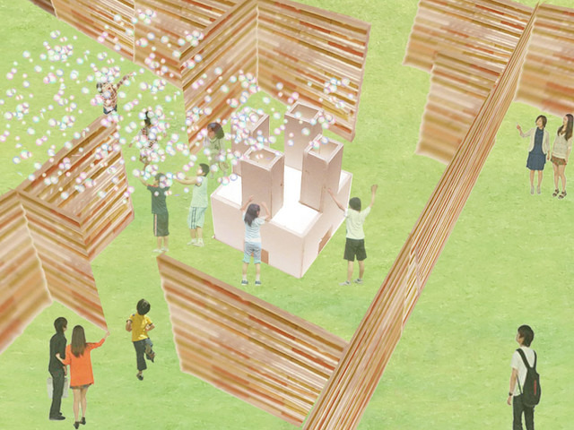 東京ミッドタウン「デザインタッチ」にて開催される、「ミッドパーク・ダンジョン」