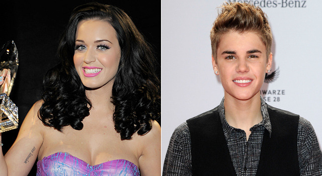 ケイティ・ペリー＆ジャスティン・ビーバー-(C) Getty Images