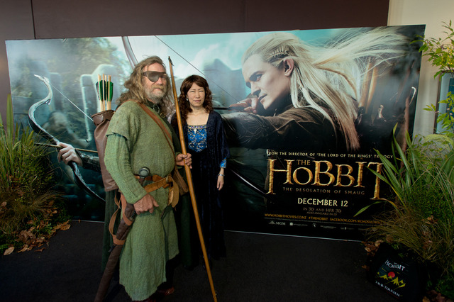 イベントに参加した『ホビット』ファン