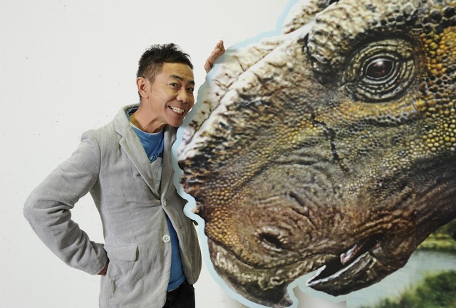 『ウォーキング with ダイナソー』日本語吹き替え版の木梨憲武