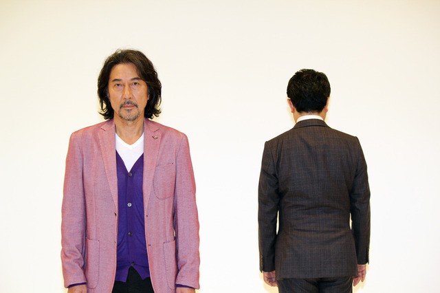 役所広司（勝家役）＆三谷幸喜（監督）／『清須会議』