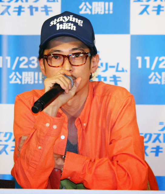 『ジ、エクストリーム、スキヤキ』ヒット祈願イベント（窪塚洋介）