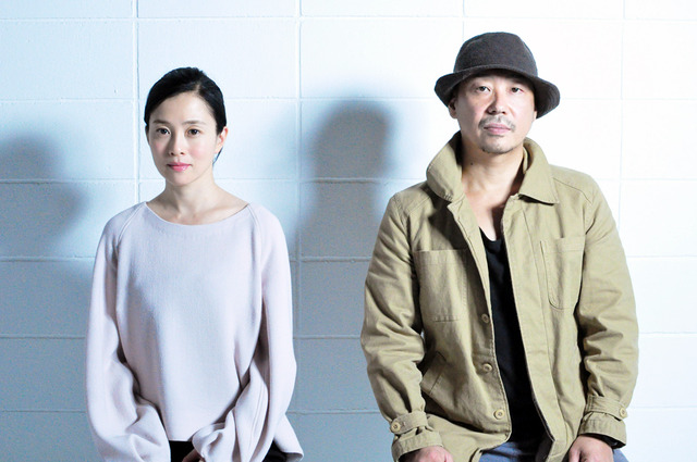 坂井真紀×大森立嗣（監督）／WOWOW ドラマW「かなたの子」Photo：Naoki Kurozu