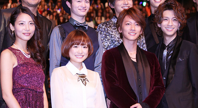 佐藤健＆大原櫻子＆三浦翔平＆相武紗季／『カノジョは嘘を愛しすぎてる』完成披露試写会