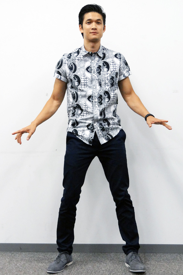 ハリー・シャム・Jr.（マイク役）「glee／グリー」／Photo by Akimasa Suzuki Fox Japan