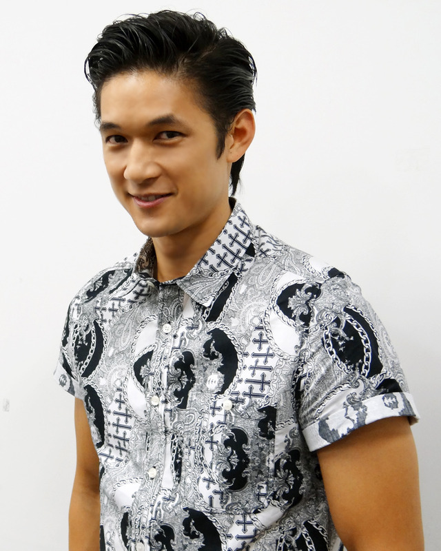 ハリー・シャム・Jr.（マイク役）「glee／グリー」／Photo by Akimasa Suzuki Fox Japan