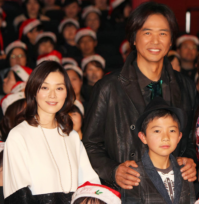 時任三郎＆大塚寧々＆山崎竜太郎くん／『すべては君に逢えたから』公開記念舞台挨拶