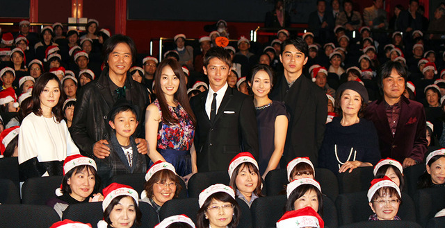 玉木宏＆東出昌大＆高梨臨＆木村文乃＆時任三郎＆大塚寧々＆山崎竜太郎くん＆倍賞千恵子＆本木克英監督／『すべては君に逢えたから』公開記念舞台挨拶