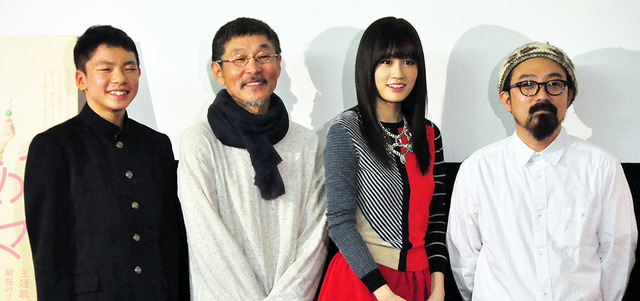 前田敦子＆山下敦弘監督＆康すおん＆伊東清矢／『もらとりあむタマ子』初日舞台挨拶