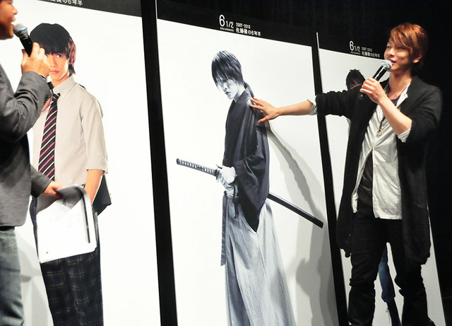 トークイベントに登場した佐藤健