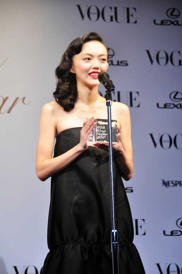 「VOGUE JAPAN Women of the Year 2013」授賞式（福島リラ）