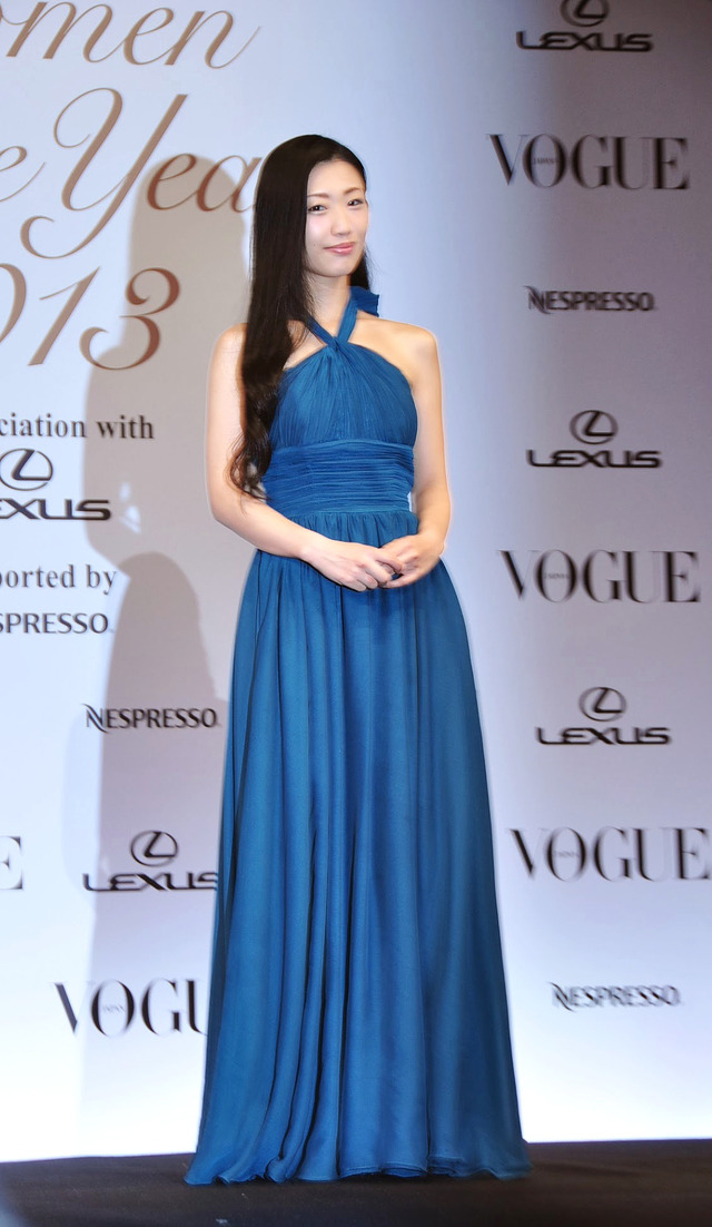 「VOGUE JAPAN Women of the Year 2013」授賞式（壇蜜）