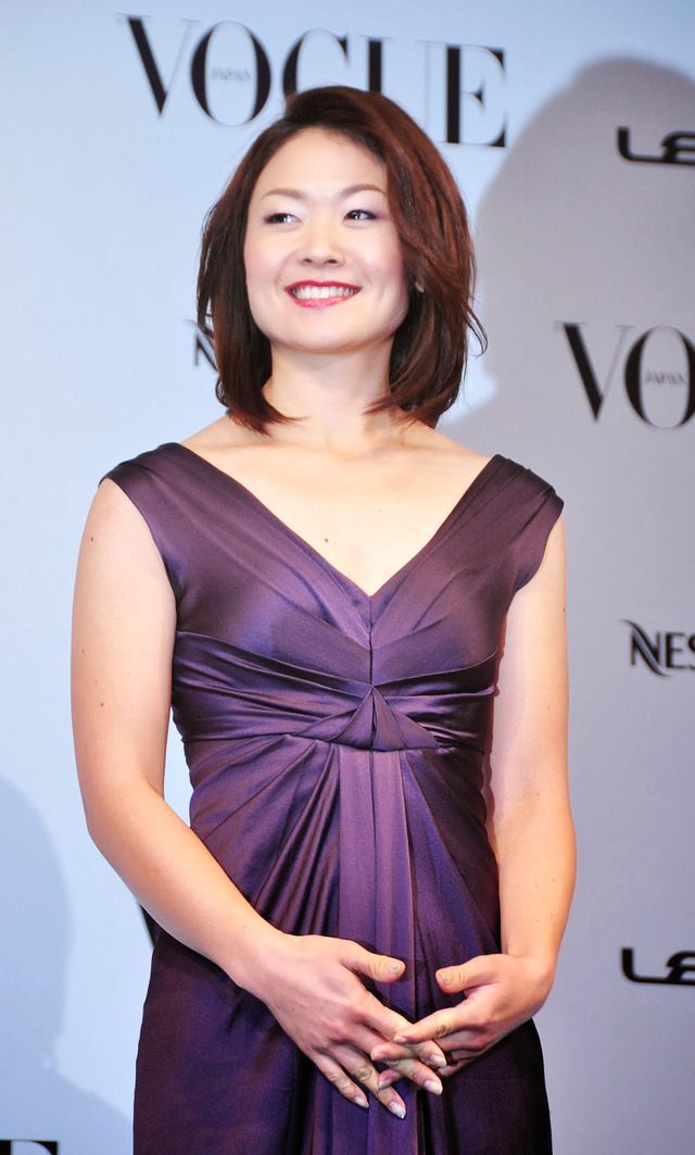 「VOGUE JAPAN Women of the Year 2013」授賞式（佐藤真海）