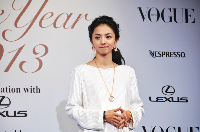 「VOGUE JAPAN Women of the Year 2013」授賞式（満島ひかり）