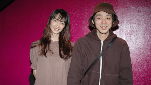 『クワイエットルームにようこそ』トークショーにて（右：宮藤さん、左：りょうさん）