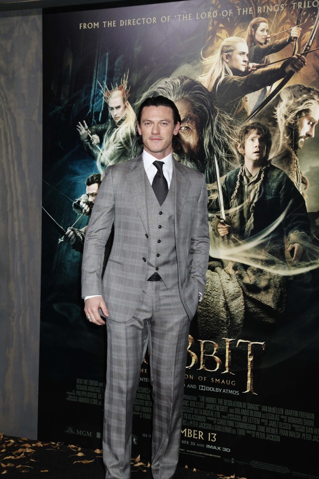 『ホビット』ワールド・プレミア（ルーク・エバンス）