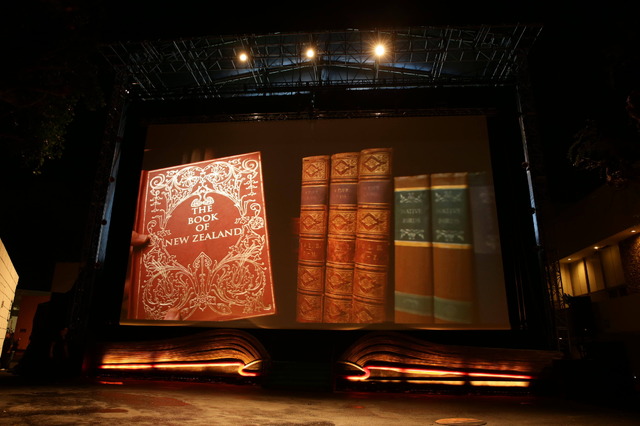 巨大な立体絵本／提供：ニュージーランド政府観光局