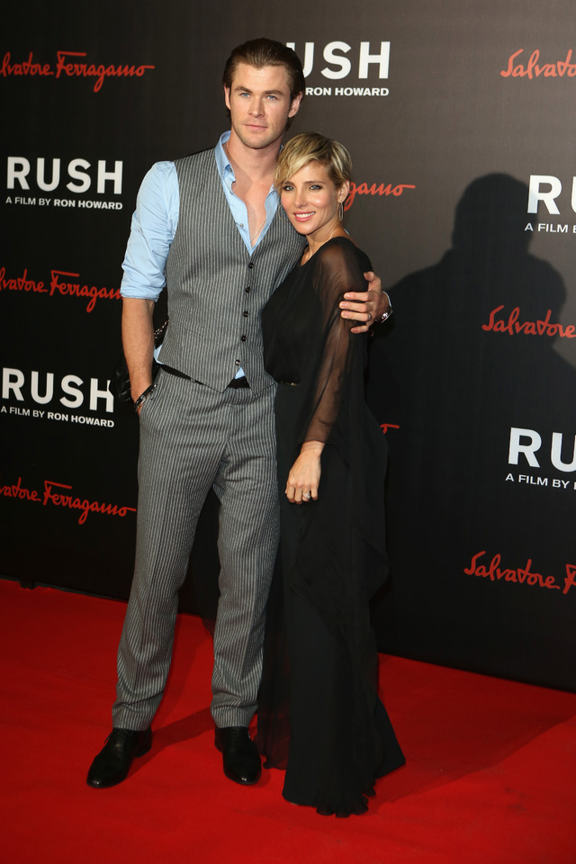 クリス・ヘムズワース＆エルザ・パタキー-(C) Getty Images