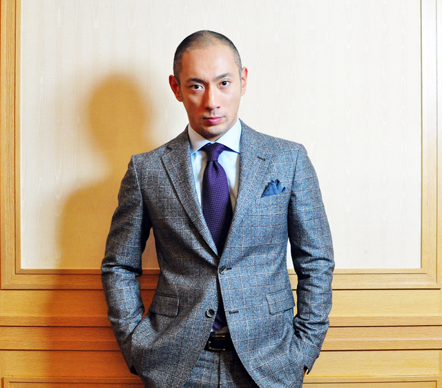 市川海老蔵『利休にたずねよ』／Photo：Naoki Kurozu