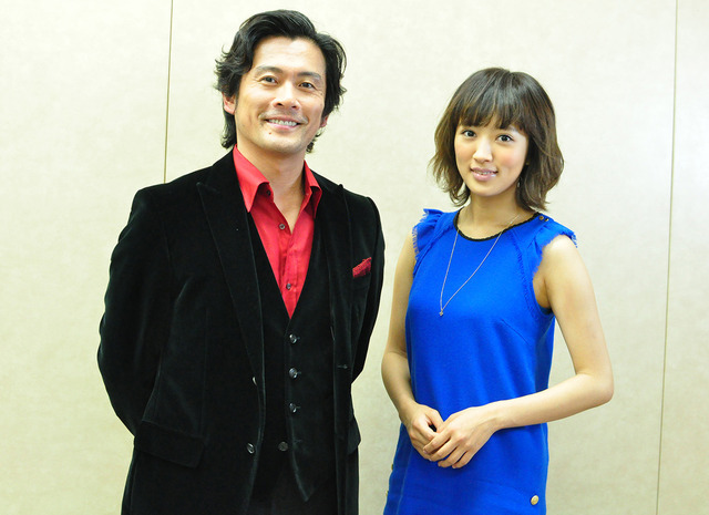 内野聖陽×夏菜『ルパン三世vs名探偵コナン THE MOVIE』／Photo：Naoki Kurozu