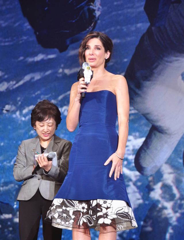 サンドラ・ブロック／『ゼロ・グラビティ』ジャパン・プレミア