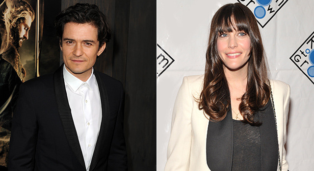 オーランド・ブルーム＆リヴ・タイラー-(C) Getty Images