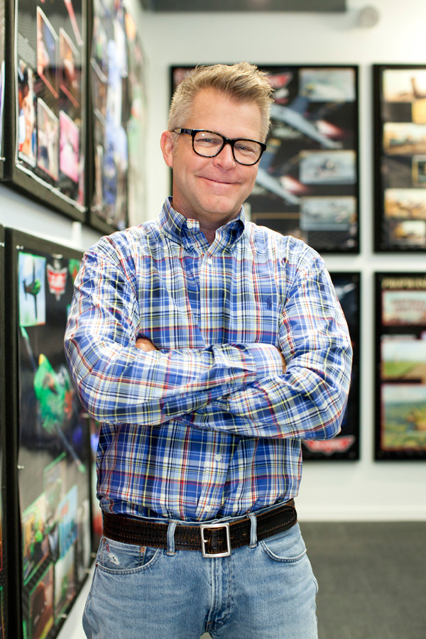 ディズニー・トゥーン・スタジオ（ロサンゼルス）にて／『プレーンズ』クレイ・ホール（監督）＆トレイシー・バサザール＝フリン（プロデューサー）