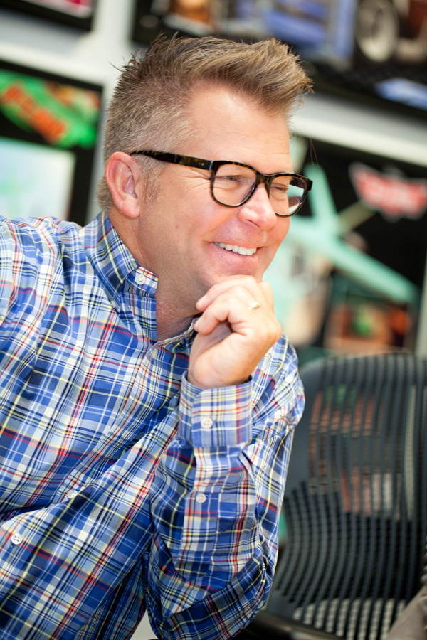 ディズニー・トゥーン・スタジオ（ロサンゼルス）にて／『プレーンズ』クレイ・ホール（監督）＆トレイシー・バサザール＝フリン（プロデューサー）