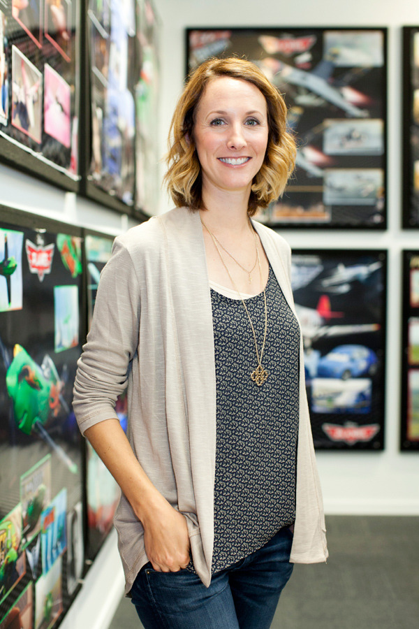 ディズニー・トゥーン・スタジオ（ロサンゼルス）にて／『プレーンズ』クレイ・ホール（監督）＆トレイシー・バサザール＝フリン（プロデューサー）