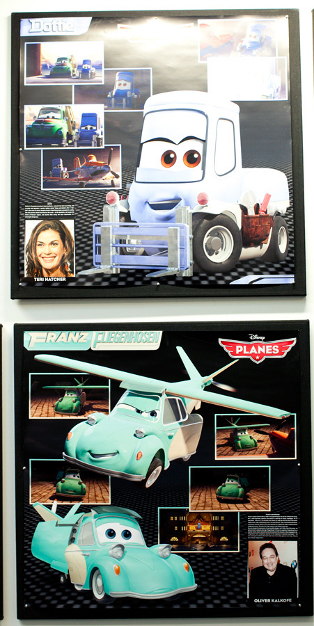 ディズニー・トゥーン・スタジオ（ロサンゼルス）にて／『プレーンズ』クレイ・ホール（監督）＆トレイシー・バサザール＝フリン（プロデューサー）