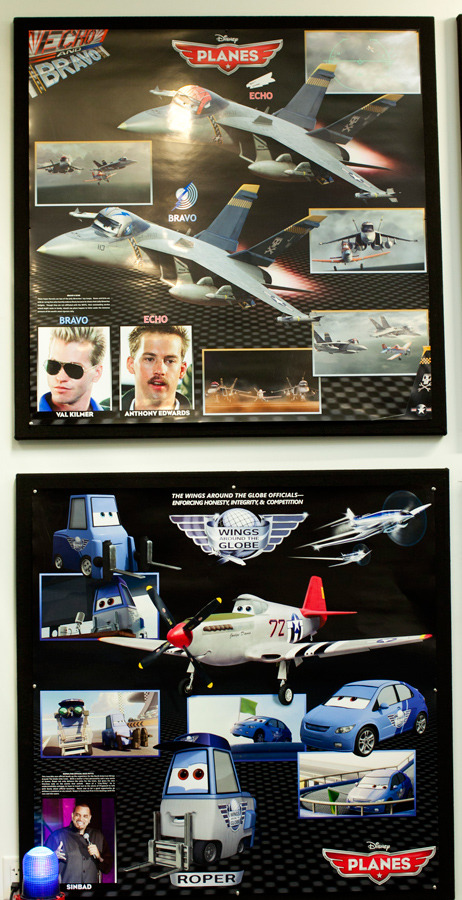 ディズニー・トゥーン・スタジオ（ロサンゼルス）にて／『プレーンズ』クレイ・ホール（監督）＆トレイシー・バサザール＝フリン（プロデューサー）