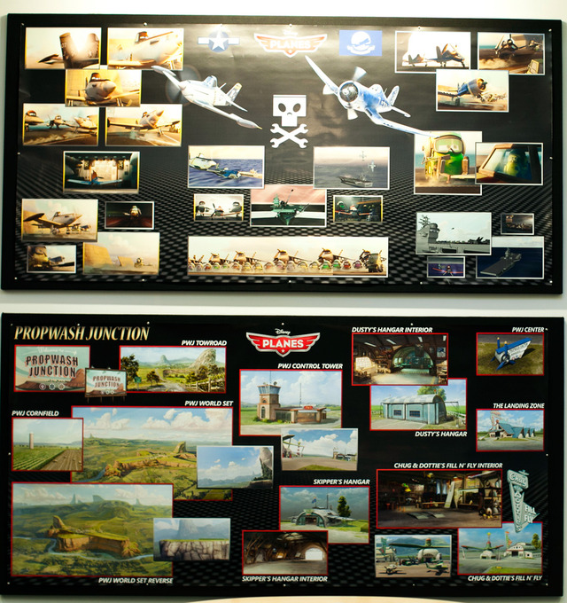 ディズニー・トゥーン・スタジオ（ロサンゼルス）にて／『プレーンズ』クレイ・ホール（監督）＆トレイシー・バサザール＝フリン（プロデューサー）