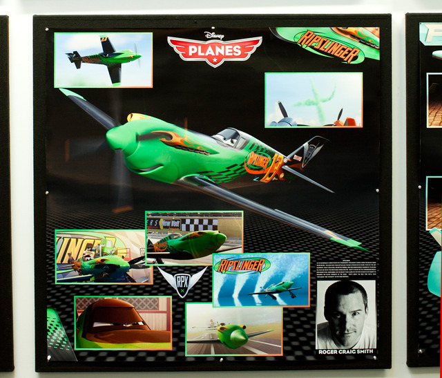 ディズニー・トゥーン・スタジオ（ロサンゼルス）にて／『プレーンズ』クレイ・ホール（監督）＆トレイシー・バサザール＝フリン（プロデューサー）