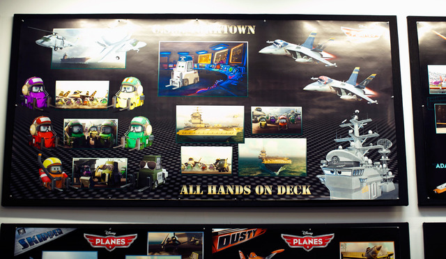 ディズニー・トゥーン・スタジオ（ロサンゼルス）にて／『プレーンズ』クレイ・ホール（監督）＆トレイシー・バサザール＝フリン（プロデューサー）