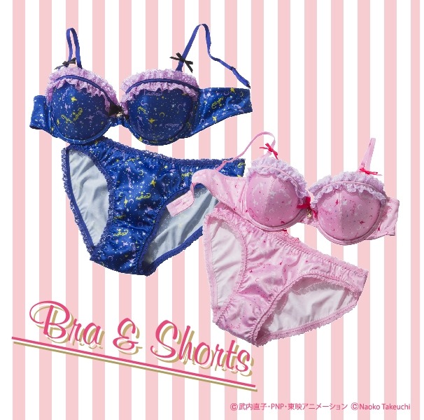 セーラームーン総柄ブラセット／「美少女戦士セーラームーン」×「PEACH JOHN」