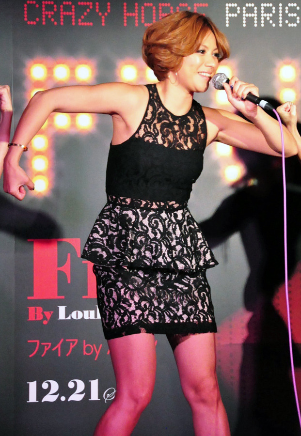 「MAX」メンバー（Lina）／『ファイア by ルブタン』ダンス・イベント in 新宿2丁目